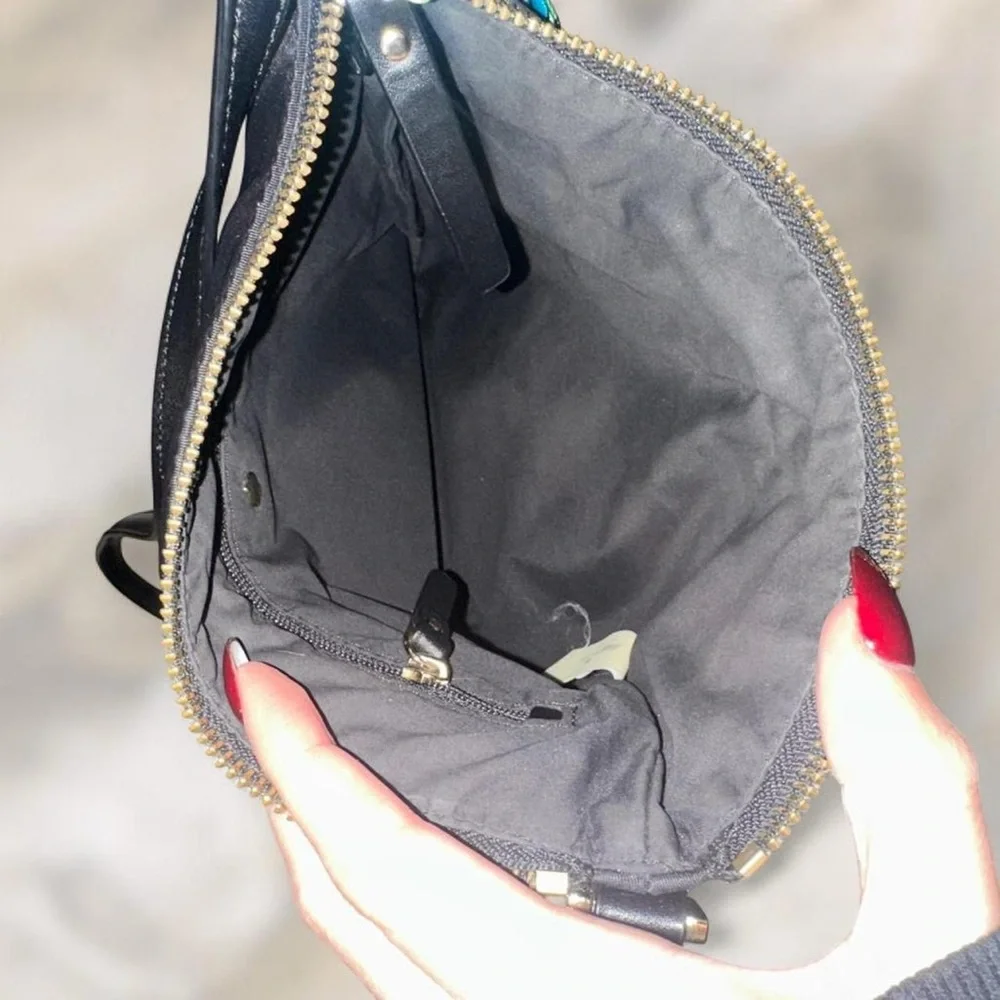 Kate Spade Watson Lane Hester Black Crossbody Purse with Scarf